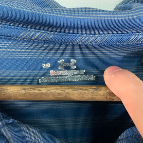 Under Armour Heatgear Striped Polo - Picture 3 of 3